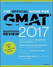 book The Official Guide for GMAT Quantitative Review 2017 with Online Question Bank and Exclusive Video