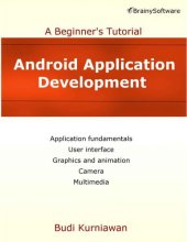 book Android Application Development  A Tutorial (A Tutorial series)