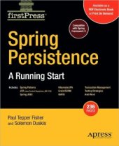 book Spring Persistence  A Running Start