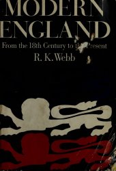 book Modern England: from the eighteenth century to the present