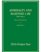 book Admiralty and Maritime Law