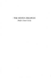 book The Devil's Disciples  Hitler's Inner Circle