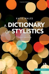 book A Dictionary of Stylistics