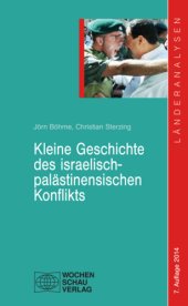 book Kleine Geschichte des israelisch-palästinensischen Konflikts