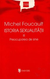 book Istoria sexualității: 3. Preocuparea de sine