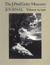 book The J. Paul Getty Museum journal