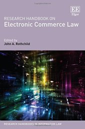 book Research Handbook on Electronic Commerce Law