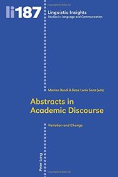 book Abstracts in Academic Discourse: Variation and Change