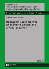 book Traducción y terminología en el ámbito biosanitario (inglés - español)