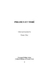 book Piramus et Tisbé