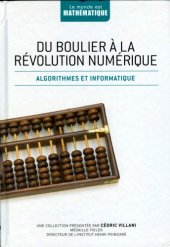 book Du boulier à la révolution numérique : algorithmes et informatique