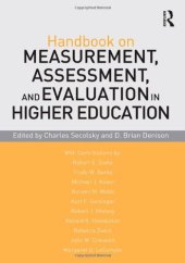 book Handbook on Measurement, Assessment, and Evaluation in Higher Education