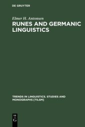 book Runes and Germanic Linguistics