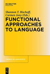 book Functional Approaches to Language