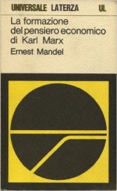 book La formazione del pensiero economico di Karl Marx