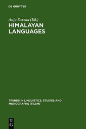 book Himalayan Languages:  Past and Present