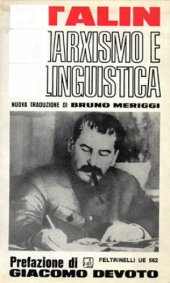 book Il marxismo e la linguistica