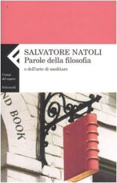 book Parole della filosofia o dell'arte di meditare