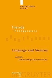 book Language and Memory: Aspects of Knowledge Representation