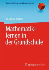 book Mathematiklernen in der Grundschule