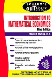 book Schaum’s Outline  Introduction to Mathematical Economics