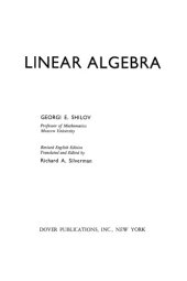 book Linear Algebra