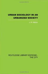 book Urban Sociology and Urbanized Society