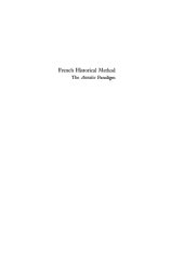 book French Historical Method: The Annales Paradigm