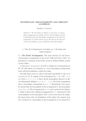 book Hyperplane arrangements and descent algebras