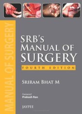 book SRB’s Manual of Surgery