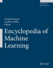 book Encyclopedia of Machine Learning