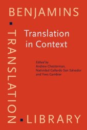 book Translation in Context: Selected papers from the EST Congress, Granada 1998