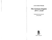 book The German Empire 1871-1918