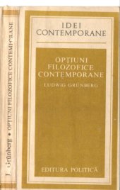 book Optiuni Filozofice Contemporane