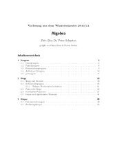 book Algebra [Lecture notes]