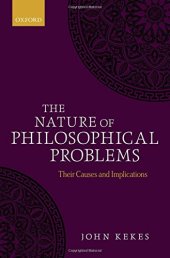 book The Nature of Philosophical Problems: Their Causes and Implications