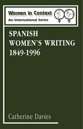 book Spanish Women’s Writing 1849-1996