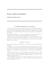 book Formes réduites échelonnées [Lecture notes]