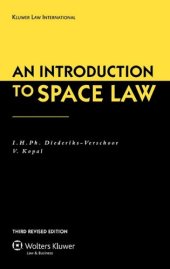 book An Introduction To Space Law