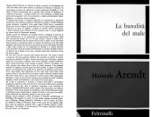 book La banalità del male. Eichmann a Gerusalemme