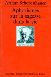 book Aphorismes sur la sagesse dans la vie