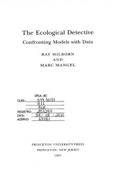 book The Ecological Detective: Confronting Models with Data