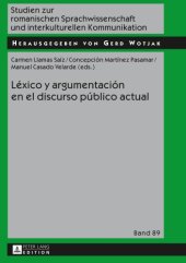 book Léxico y argumentación en el discurso público actual