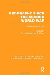 book Geography Since the Second World War