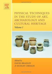 book Physical Techniques in the Study of Art, Archaeology and Cultural Heritage