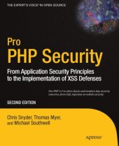 book Pro PHP Security