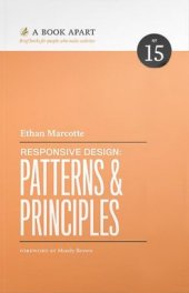 book Responsive Design: Patterns & Principles