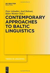 book Contemporary Approaches to Baltic Linguistics