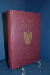 book AETOS  Studies in honour of Cyril Mango  presented to him on April 14, 1998