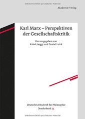 book Karl Marx - Perspektiven der Gesellschaftskritik